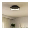 Eglo 901251 - LORETELLO LED prigušiva stropna svetiljka LED/12W/230V, crna, sa daljinskim upravljačem