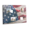 tulup.si Plošča iz plute Ameriška zastava 100x70 cm Lesene zatiči