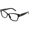Saint Laurent SLM116 001 ONE SIZE (55) Črna/Kristalna