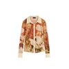 Desigual Bluza bež/kostanj rjava/čokolada/kapučino