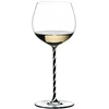 RIEDEL FATTO A MANO OAKED CHARDONNAY Čaša za belo vino, 620ml, Crno-bela