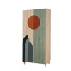 Hanah home Ormar Lidya 2 90x192x52cm Hrast