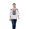 Rody’s forever Bluza za k noši Damenbluse AU26 weiß/, Črna , marimea L bela