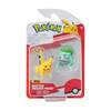 Pokémon: Set 2 figur - Bulbasaur, Pikachu