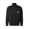 ARMANI EXCHANGE Majica črna/bela