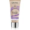 Lirene ALL DAY TONE! vlažilni tekoči puder za sijoč videz odtenek 03 Nude 30 ml