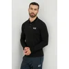Majica z dolgimi rokavi EA7 Emporio Armani moški, črna barva