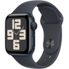 Apple Watch SE (2nd Gen) [GPS 40mm] Smartwatch with Midnight Aluminum Case with Midnight Sport Band S/M. Fitness and Sleep Trackers, Crash Detection, Heart Rate Monitor, Retina Display
