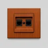 Walnut Telefonska utičnica ( 9861 )