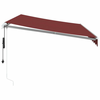 Tenda na automatsko uvlačenje bordo 350x250 cm