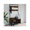 Stalak za odjeću i cipele boja hrasta 100x41x184 cm
