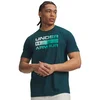 Under Armour TEAM ISSUE WORDMARK SS, muška majica, zelena 1329582