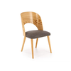 Stol Houston 1729 Siva, Hrast, 83x52x58cm, Blago, Lesen