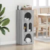 Kreveta Siva Sonoma 40 x 35 x 100.5 cm Konstruirano drvo