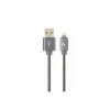 CABLEXPERT Kabel USB na Apple Lightning Premium 2m siv