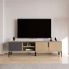 HANAH HOME TV polica Tarz Anthracite Oak