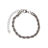 Charon Intertwine bracelet - silver color