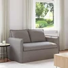 vidaXL Kavč Taupe 195 x 82 x 85 cm Kovina