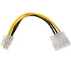 Akyga ADAPTER z kablom Molex (m) / P4 (ž) 15cm AK-CA-12