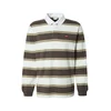 LEVIS  Majica CLASSIC rjava/svetlo rjava/kaki/bela