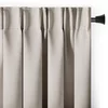 Bež zatemnitvena izolacijska zavesa 140x245 cm Pleat – Restilo
