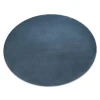 eoshop Pralna okrogla preproga POSH Shaggy, plišasta, debela, nedrseča, modra ( - Velikost: krog 60 cm)