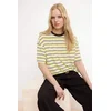 Trendyol Milla Ženska majica TWOSS26TS00023, Žuta