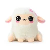 KAWAII Ovčka bela plišasta igrača 22cm
