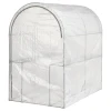ASPAREN Plastenik, providnobela, 123x190x190 cm
