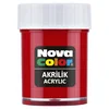 Nova Color Slikanje - Akrilne Boje 30G - Crvena-540288