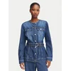 Guess Jeans jakna W6YN04 D1342 Modra Regular Fit