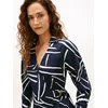Tommy Hilfiger Vsakodnevna obleka WW0WW48934 Mornarsko modra Relaxed Fit