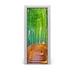 tulup.si Tapete na vratih Bambusa gozd 95x205 cm