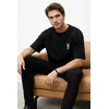 Trendyol Muška majica Tmnss25Ts00161, Crna