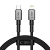 Tech-protect Kabel USB-C - Lightning UltraBoost DNA PD 27W 3A 100 cm - siv