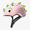 Outdoor master Otroška kolesarska čelada Fun Animal Pink Dinosaur