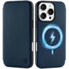 Preklopna torbica Shieldon Leather iPhone 16 Pro