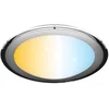 Aigostar - LED prigušiva plafonska lampa LED/60W/230V 2700-6500K prečnik 52,7 cm hrom + daljinski upravljač