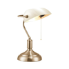 Brilagi - Stona lampa BANK OFFICE 1xE27/60W/230V mesing/bela