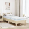 vidaXL Vzmetnice Bela 80 x 200 cm 100% poliestrska žakardna tkanina