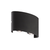 Zidna LED lampa 4W crne boje od aluminijuma