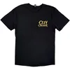 Ozzy Osbourne Patient No. 9 Gold Logo (Back Print) Black M Majica