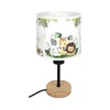 Brilagi - Stona lampa BOBO WOOD 1xE27/25W/230V hrast/crna/bela/zelena/džungla