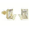 Guess Igrivi pozlačeni uhani Chrysalis JUBE04099JWYGT/U