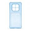 Futrola Clear Wallet za Xiaomi Redmi Note 14 Pro Plus 5G, Plava