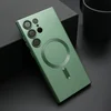 Futrola ELEGANT MAGSAFE za Samsung S918B Galaxy S23 Ultra 5G green