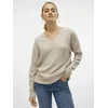 VERO MODA Pulover, bež