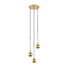 Zuma Line P0583-03B-2GHF - Luster na sajli MIDA 3xG9/6W/230V mesing