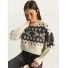Bianco Lucci Pulover Pullover siva