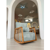 ATELIER DEL SOFA Fotelja Sallanan Blue